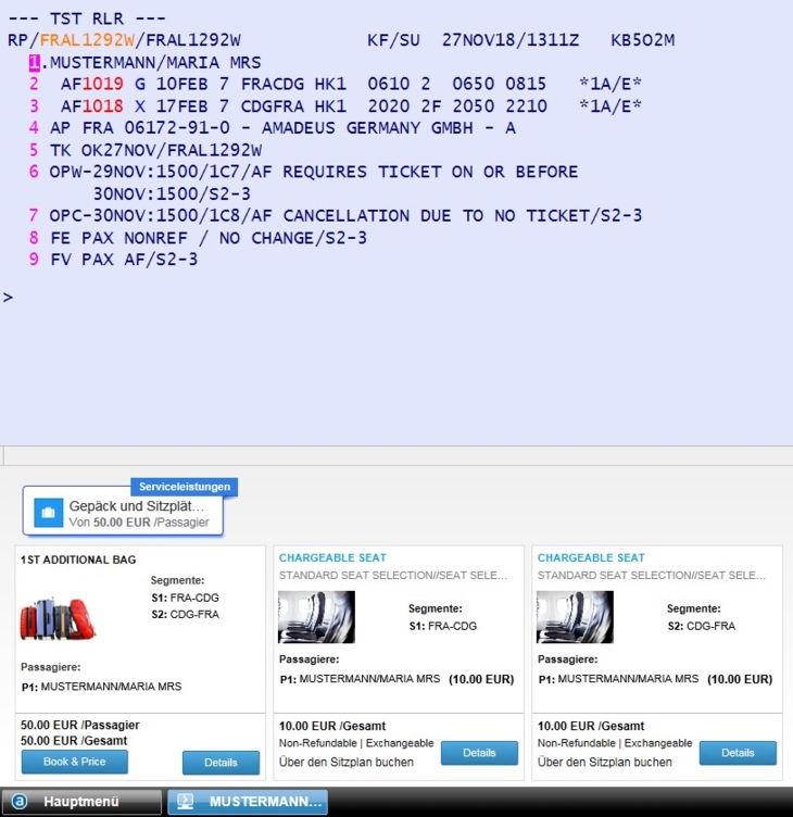 Amadeus Techniktipp Zusatzprodukte 2